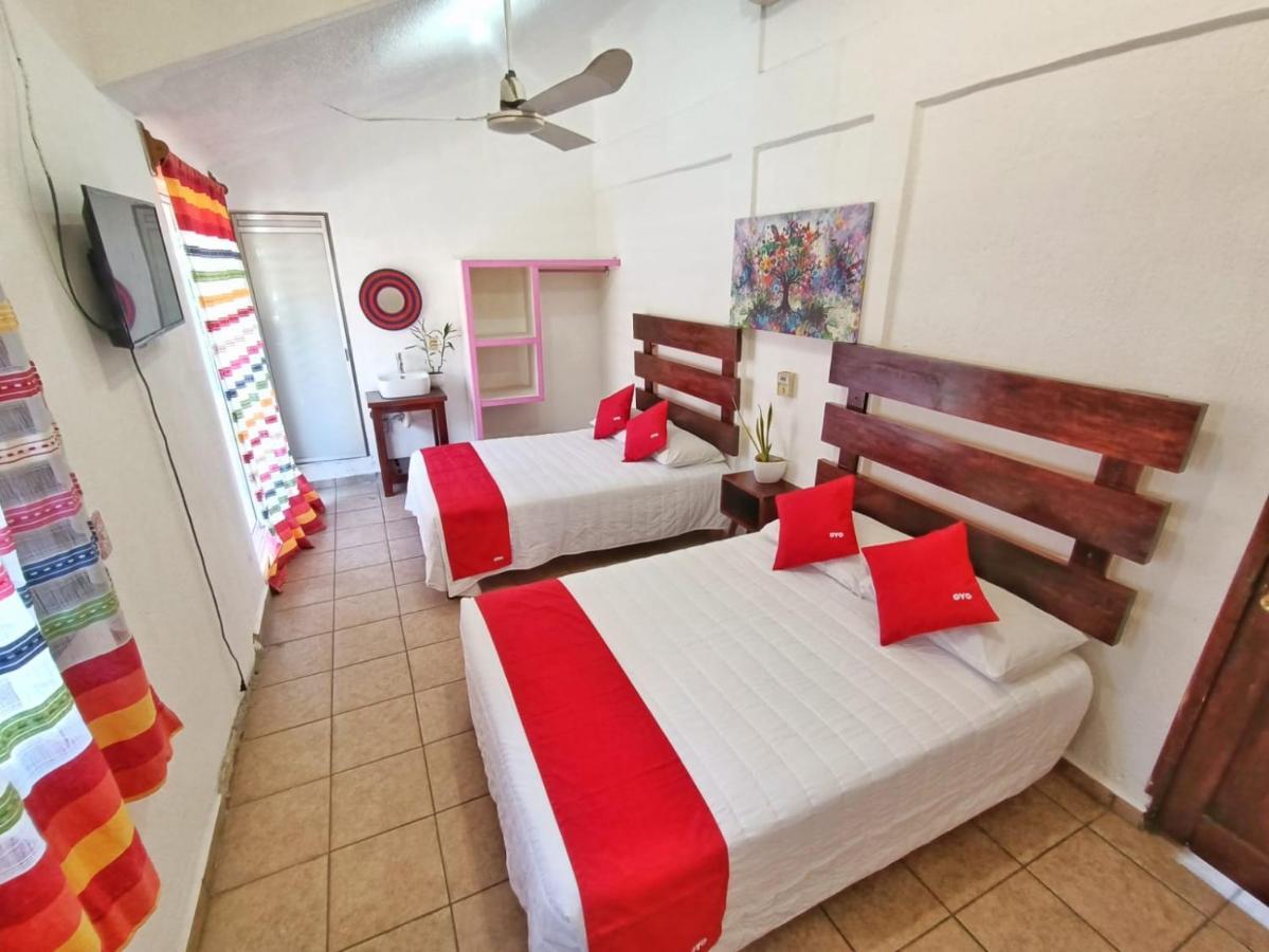 Casa De Huespedes Cielito Lindo Hotel ซานตา ครูซ ฮัวทุลโก ภายนอก รูปภาพ